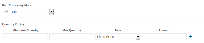 Bulk Processing Mode Settings