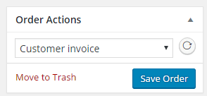Woocommerce Order Actions