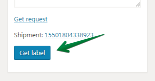Get Label Button - DPD UK WooCommerce Plugin