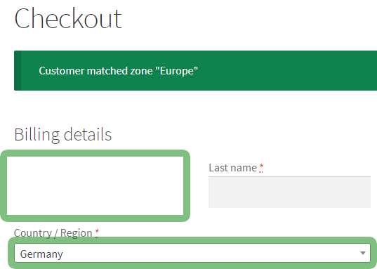Flexible Checkout Fields hidden field