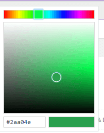 color field type